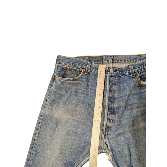 Vintage Levi’s 501 XX Jeans Whiskers Fade 42x36 USA 1994 #480 - Picture 7 of 10